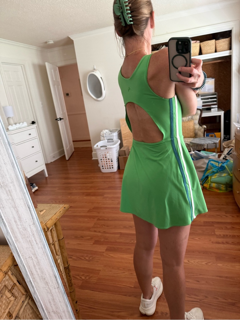 JoyLab Bright Green Athletic Dress - Picture 11 of 12